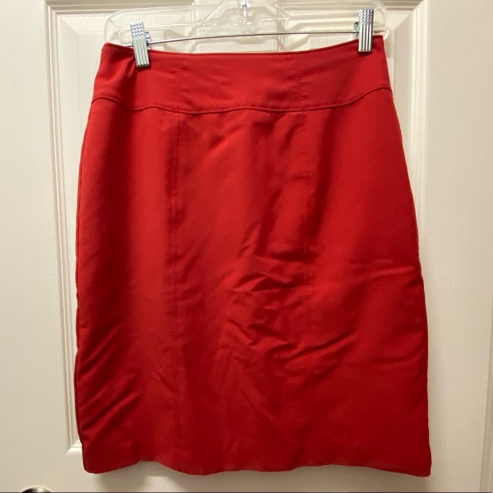 Worthington Red Skirt
